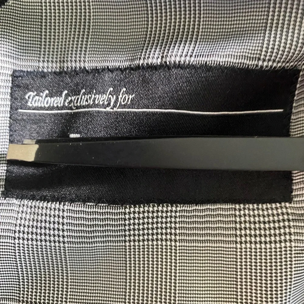 Chris Cobb Vitale Barberis Canonico Super 150s Wool Blazer Charcoal Grey Men 42R